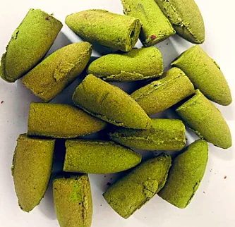 Shree Aroma Mogra dhoop cones in fresh green